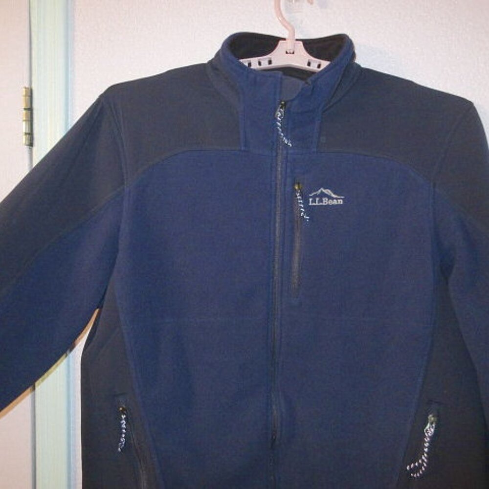 Ll Bean Polartec Windproof Softshell Jacket Mens … - image 2
